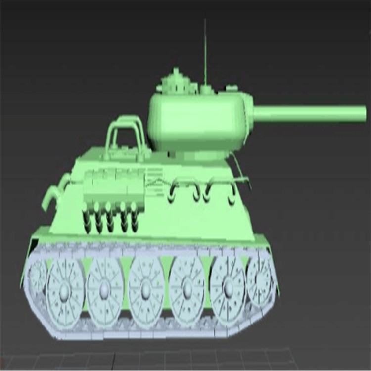 呼图壁充气军用坦克模型